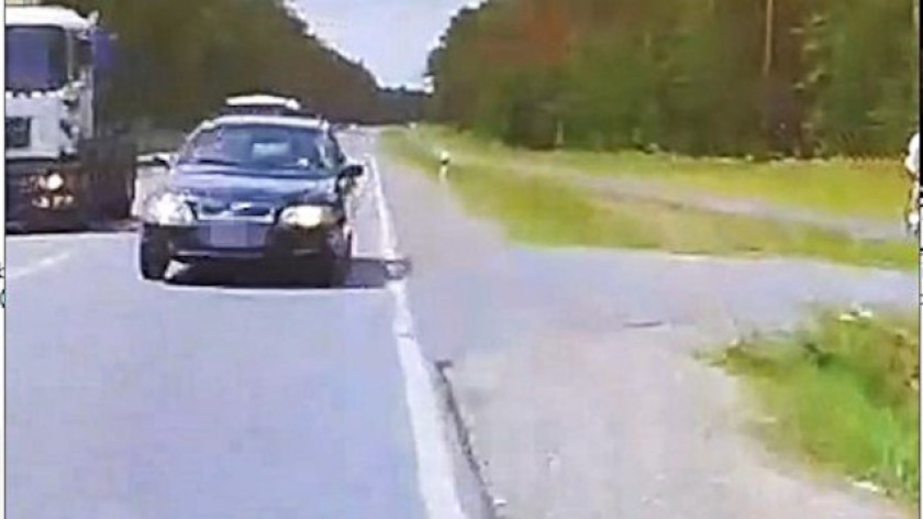 71-latek niebezpiecznie wyprzedzał na drodze krajowej nr 20. Od kościerskich mundurowych dostał potężny mandat