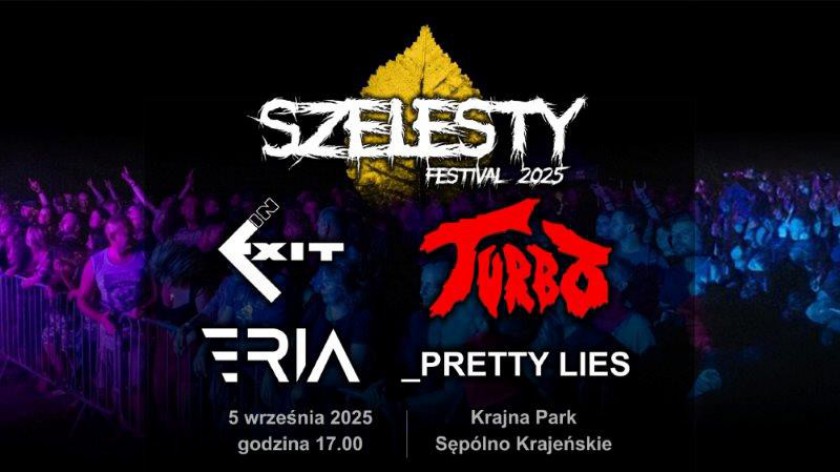 W piątek 5 września w Sępólnie Krajeńskim odbędzie się druga edycja festiwalu 'Szelesty' (ROZMOWA)