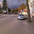 kierowca z innego miasta. a tam się tak parkuje..