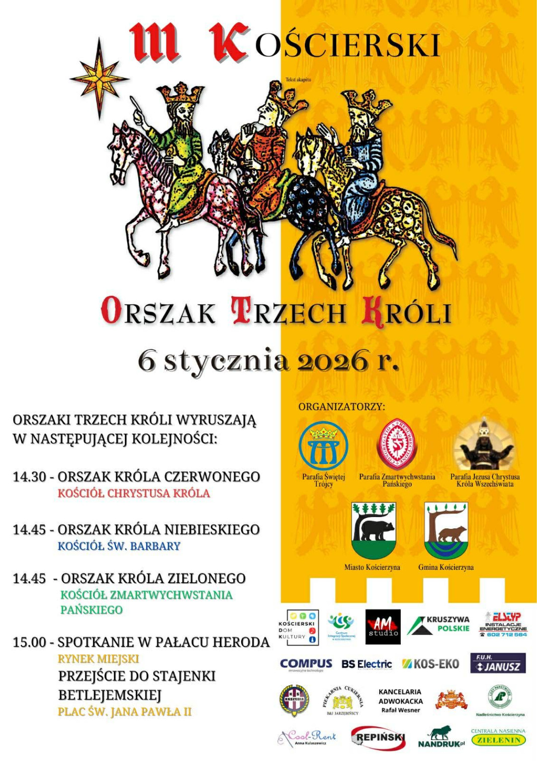 We wtorek (6.01) Święto Objawienia Pańskiego. Przez miasta i wsie regionu przejdą Orszaki Trzech Króli (ROZMOWA)