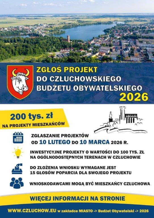 Ostatnie dni na zgłaszanie pomysłów do budżetu obywatelskiego w Człuchowie. Do podziału będzie 200 tys. zł