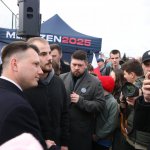 Sławomir Mentzen w Człuchowie. Fot. Wojciech Piepiorka