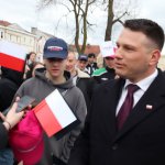 Sławomir Mentzen w Tucholi. Fot. Aneta Czupryniak