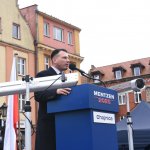 Sławomir Mentzen w Chojnicach. Fot. Stanisław Kamiński